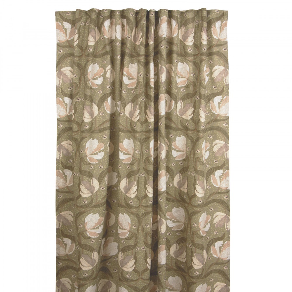 Gardinlängder Pimpernell grön Art deco shabby chic lantlig stil Gårdsromantik - 2