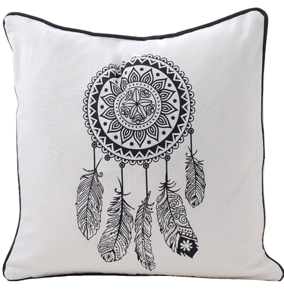 Dream catcher orient kuddfodral shabby chic lantlig stil