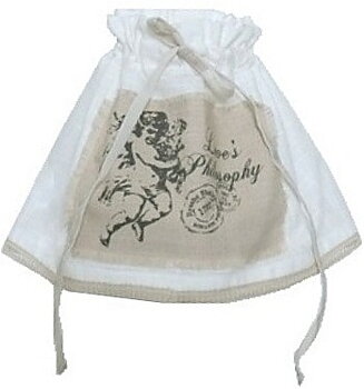 Lampkjol för lampskärm Kärlek ängel 3 färger shabby chic lantlig stil