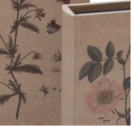 Boklåda bokgömma Ros eller Viol shabby chic lantlig stil - 2