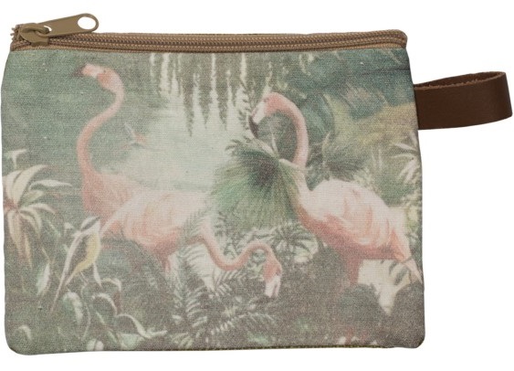 Necessär liten sminkväska Pink Flamingo Au Maison