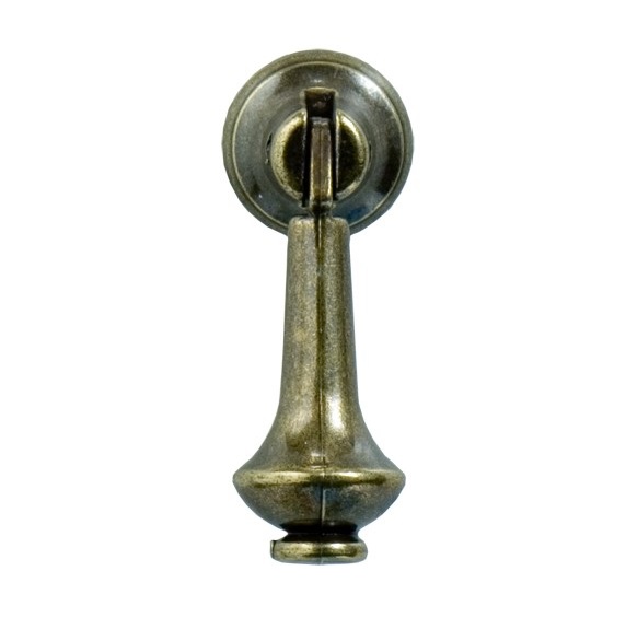 Antik kläpp droppe draghandtag handtag shabby chic lantlig stil