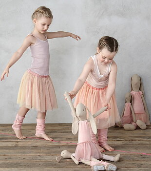 Ballerina skirt apricot pink for children Maileg