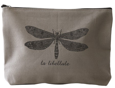 Stor necessär väska sminkväska Dragonfly trollslända Vanilla Fly