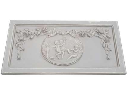 Tavla Relief Kerub Gustaviansk shabby chic lantlig stil