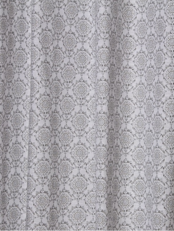 Öljettlängder 2 st vita Blocktryck shabby chic lantlig stil Gårdsromantik - 3