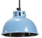 Turkos lampa pendellampa retro shabby chic lantlig stil