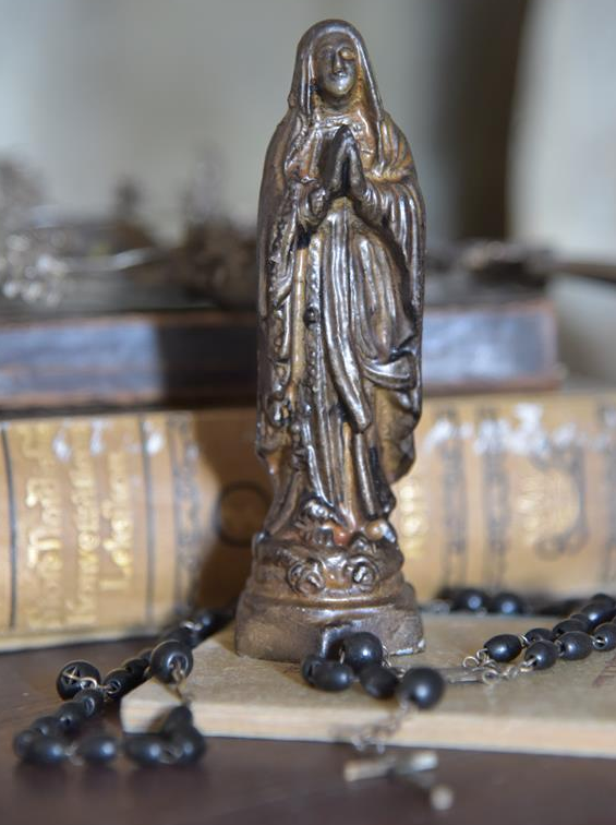 Madonna antik-patinerad metall JD Living shabby chic lantlig stil - 2