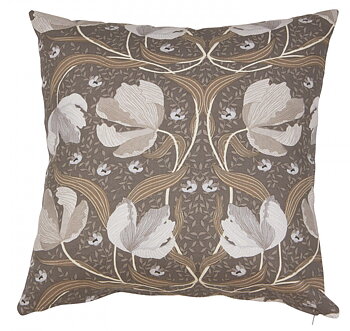 Kuddfodral Pimpernel grå shabby chic lantlig stil Gårdsromantik