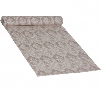 Löpare rosa rips rokoko rosor shabby chic lantlig stil