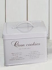 Emaljburk Corn Cookies kakburk Bloomingville shabby chic lantlig stil - 2