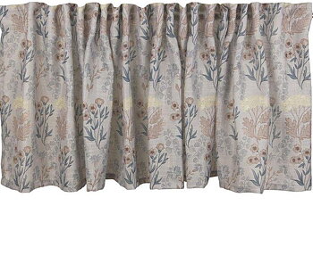 Kappa gardinkappa Botanica ängsblommor Gammalsvensk shabby chic lantlig stil Gårdsromantik