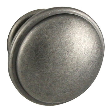 Stor knopp mörk antiksilver shabby chic lantlig stil Gårdsromantik
