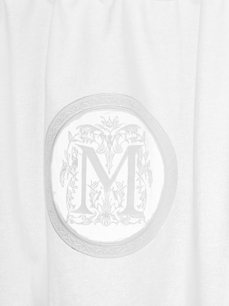 1 par Knytbandslängder Monogram stråveck vit shabby chic, lantlig stil - 3