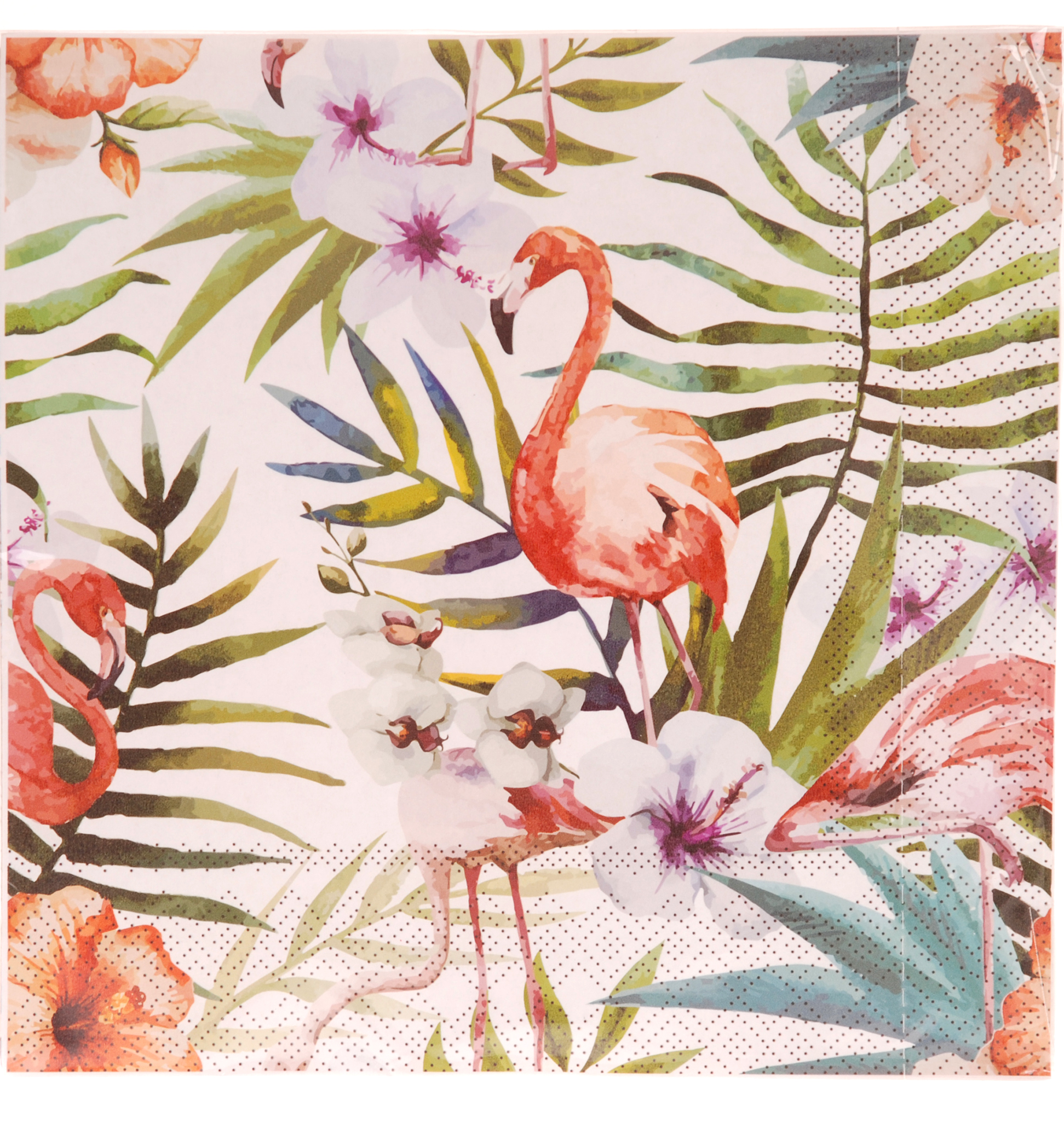 Servetter Rosa flamingos  romantisk  fransk lantstil shabby chic lantlig stil