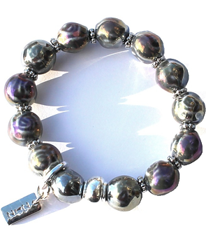 Armband Silver-Pärlemorfärg ziz design