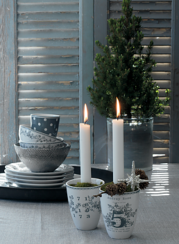 Assiett tallrik Audrey Grå Greengate shabby chic lantlig stil