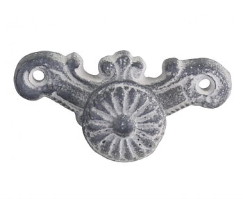Handtag med knopp zink antik stil ornament chic antique lantlig stil Gårdsromantik