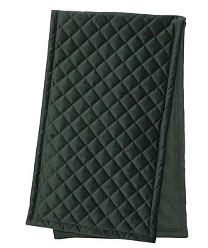 Löpare Sammet grön quiltad Art Deco lantlig stil fransk lantstil Gårdsromantik