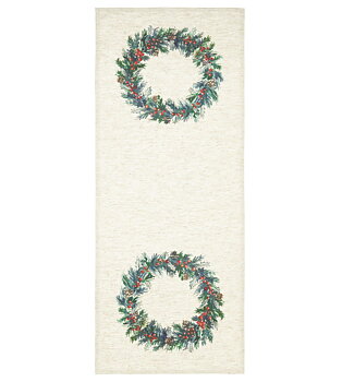 Löpare Julkrans Krans Svanefors lantlig stil Gårdsromantik shabby chic 