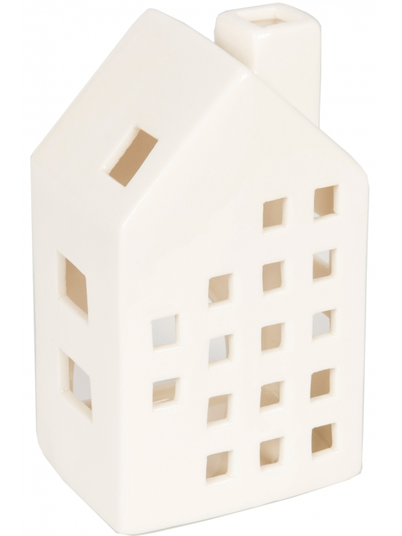 Ljushus huslykta stort hus vit porslin shabby chic lantlig stil