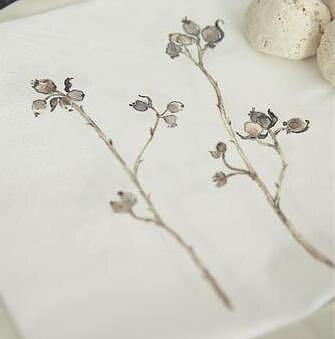 Servetter Nyponknopp Jeanne D´Arc Living shabby chic lantlig stil