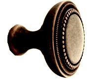 Knopp antikguld mässing färgad metall shabby chic lantlig stil - 2