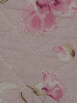 Överkast / kuddfodral brocante Dusty Rose quilt fransk lantstil shabby chic lantlig stil - 3