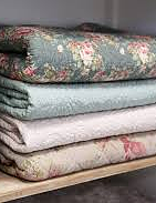 Bedspread Quilt Floral Border Chic Antique shabby chic country style French country style