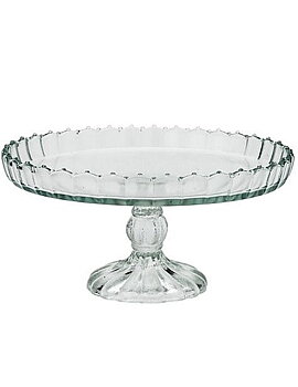 Kakfat pressglas glas uddig kant shabby chic lantlig stil