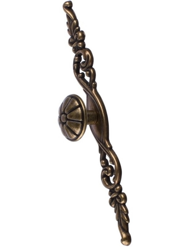 Knopp Antik med bricka ornament shabby chic lantlig stil