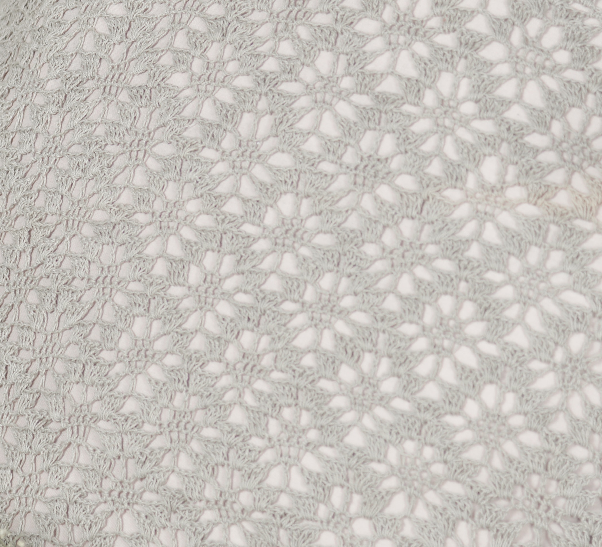 Handvirkat runt kuddfodral Spindel Jeanne d´Arc Living romantiskt shabby chic lantlig stil - 2