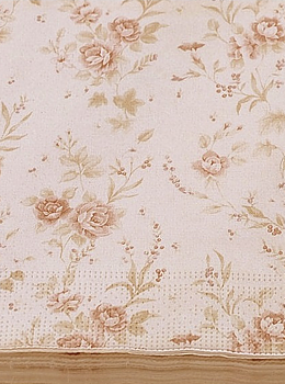 Servetter rosa rosor fransk lantstil shabby chic lantlig stil Gårdsromantik