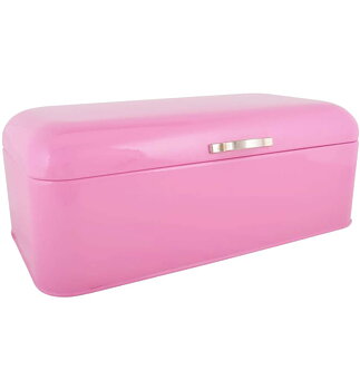 Ib Laursen stor Brödbox brödlåda rosa i emalj små avvikelse kan förekomma  shabby chic lantlig stil