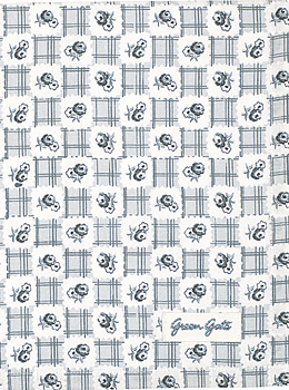 Handduk kökshandduk Johanna Grey Greengate shabby chic lantlig stil