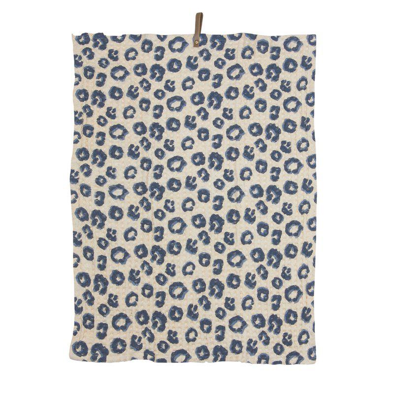 Tea towel postage linen greengate