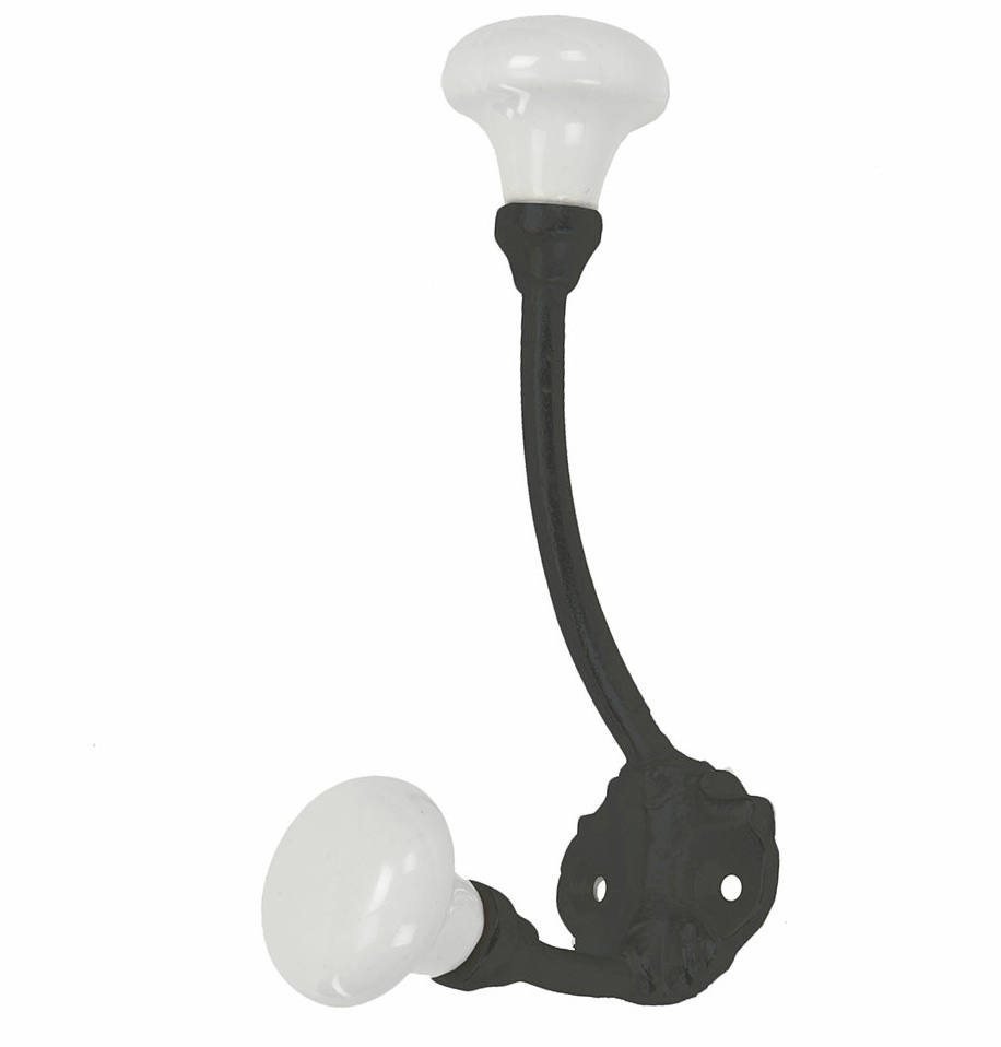 Emalj krok svart dubbel shabby chic lantlig stil Gårdsromantik