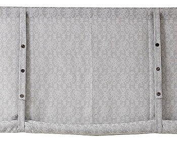 Hissgardin bolster ljusgrå 120-140cm