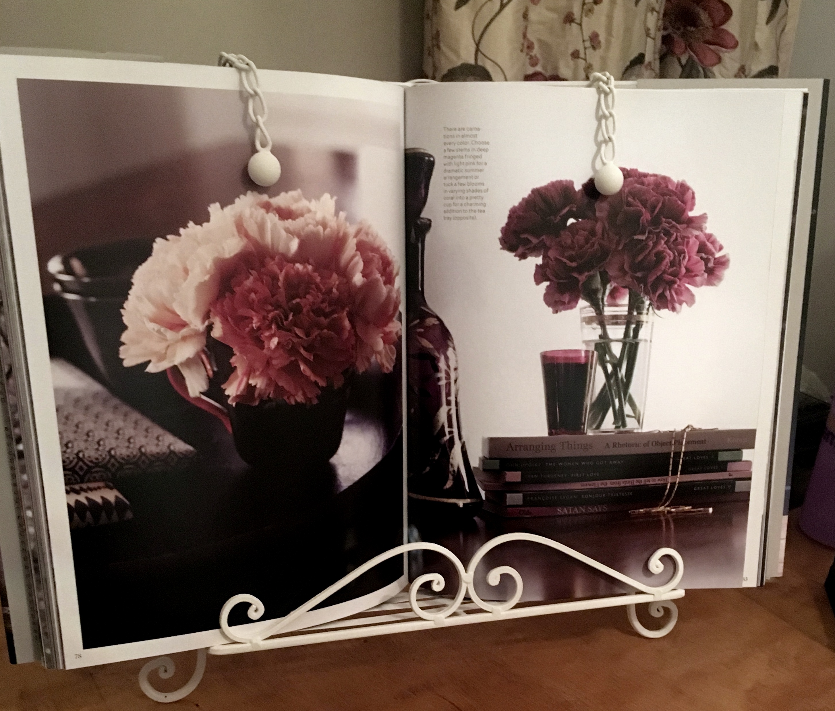 Kokbokställ vitt smide shabby chic lantlig stil fransk lantstil - 2