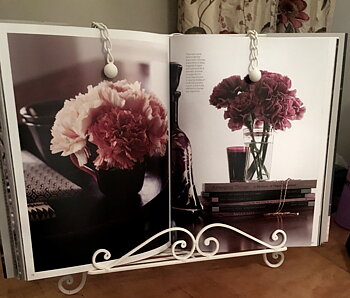 Kokbokställ vitt smide shabby chic lantlig stil fransk lantstil