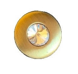 Knopp diamant guld färgad shabby chic lantlig stil