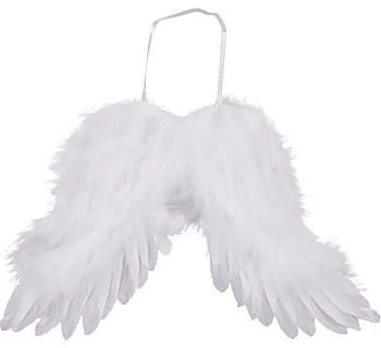 Vita änglavingar 2 storlekar  shabby chic lantlig stil