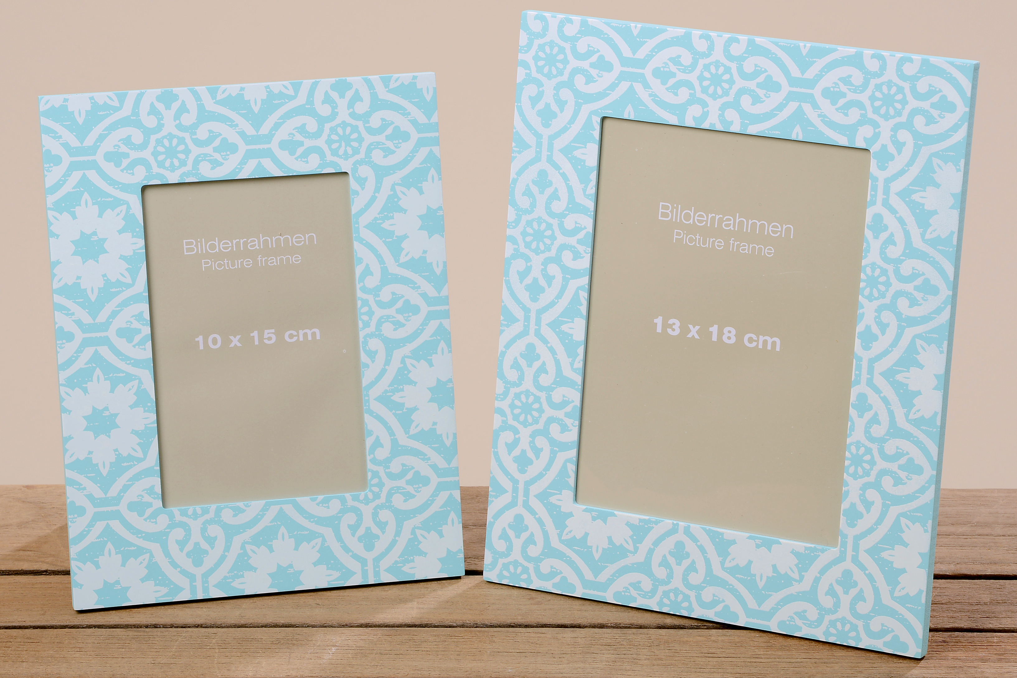 Fotoram Vintage turkos Mosaic  shabby chic lantlig stil  - 2