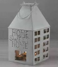 Ljushus huslykta vit  HOME SWEET HOME shabby chic lantlig stil