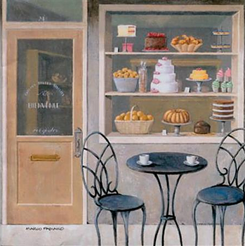 Servetter Cafe fransk lantstil shabby chic lantlig stil