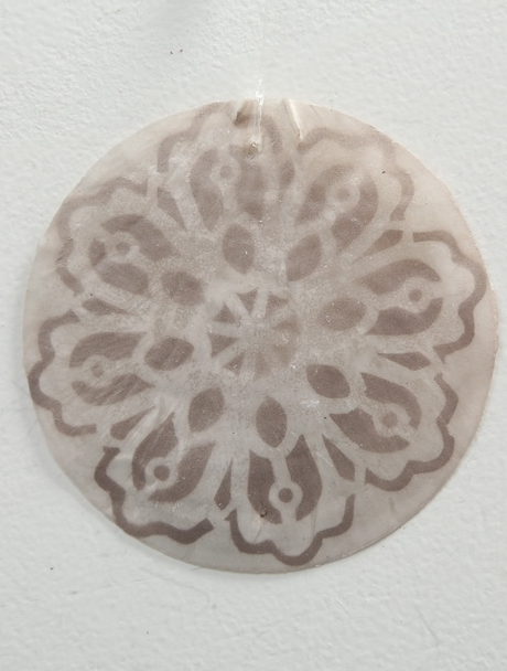 Snäckskal dekorativt hänge shabby chic lantlig stil - 4