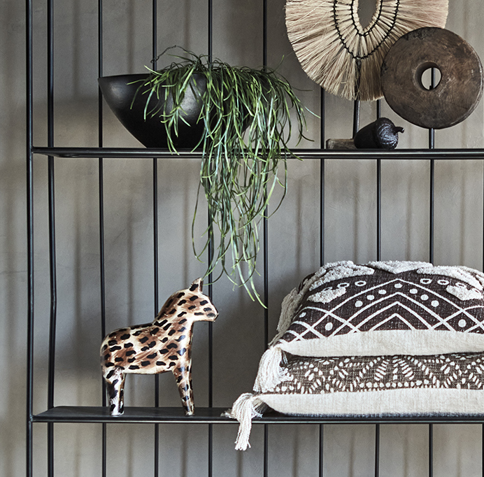 Häst Leopard trä lantlig stil Shabby chic Gårdsromantik - 2