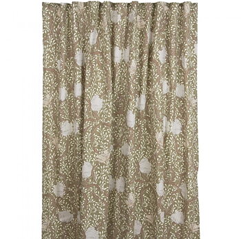 2 st Gardinlängder Pimpernel grön Art deco shabby chic lantlig stil.