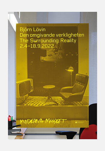 Poster, Björn Lövin, The Surrounding Reality