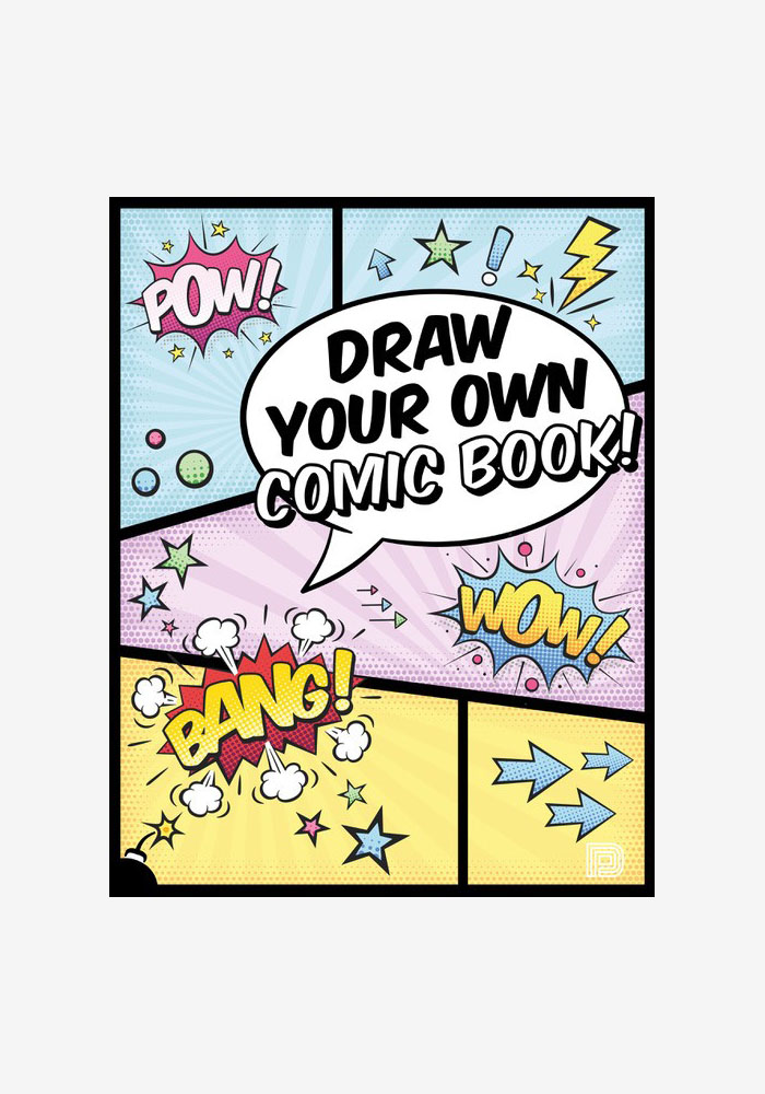 Draw Your Own Comic Book! activity book - Moderna Museet's Shop